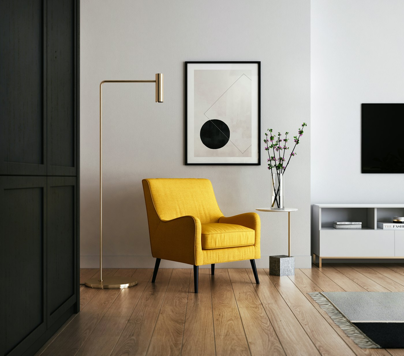 Living room preview, try a wall color